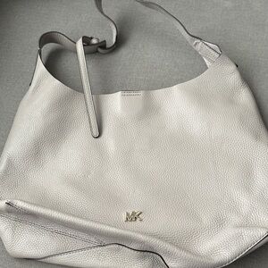 Michael Kors Light Gray Shoulder Bag